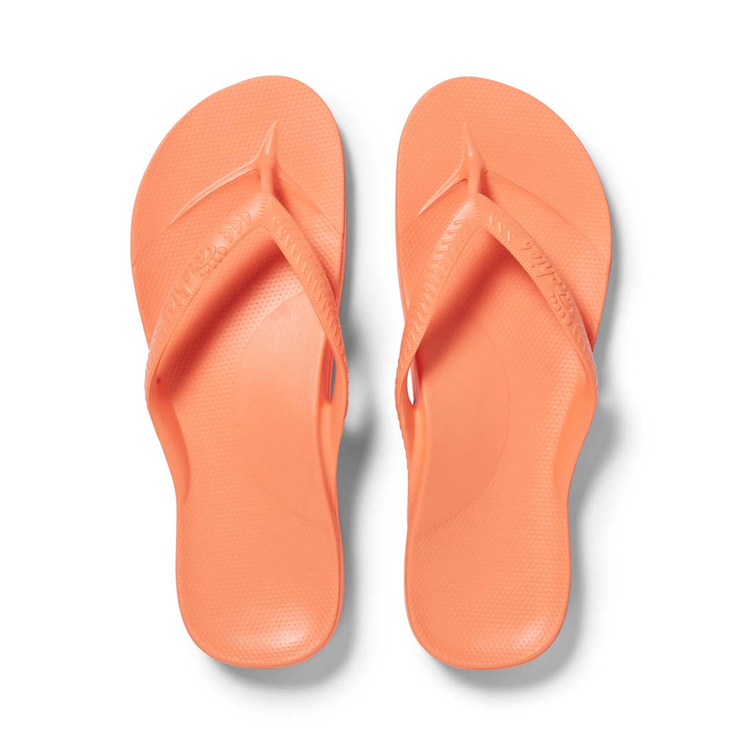 Arch Support Thongs - Peach