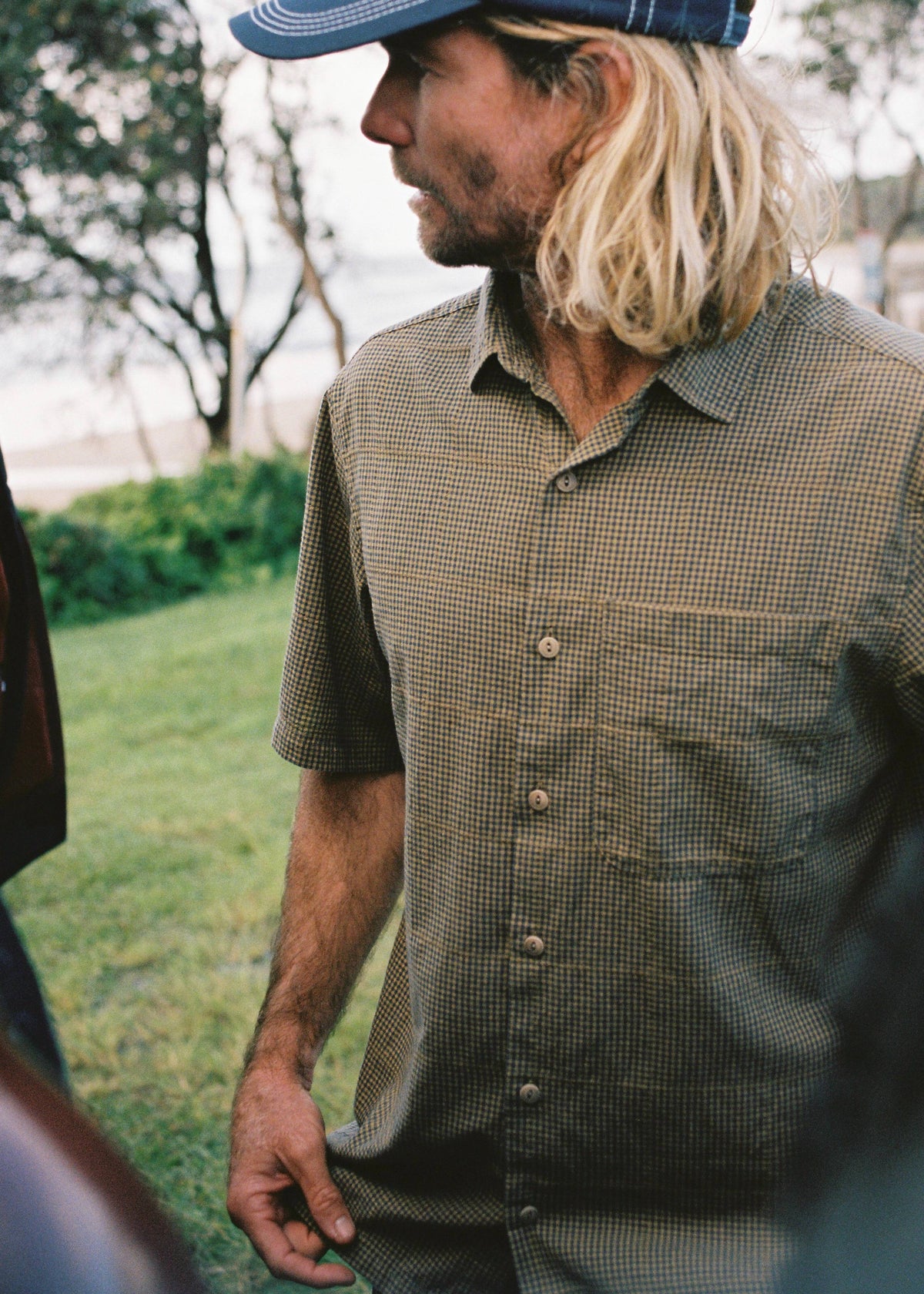 Button Up Shirt - Blue Multi