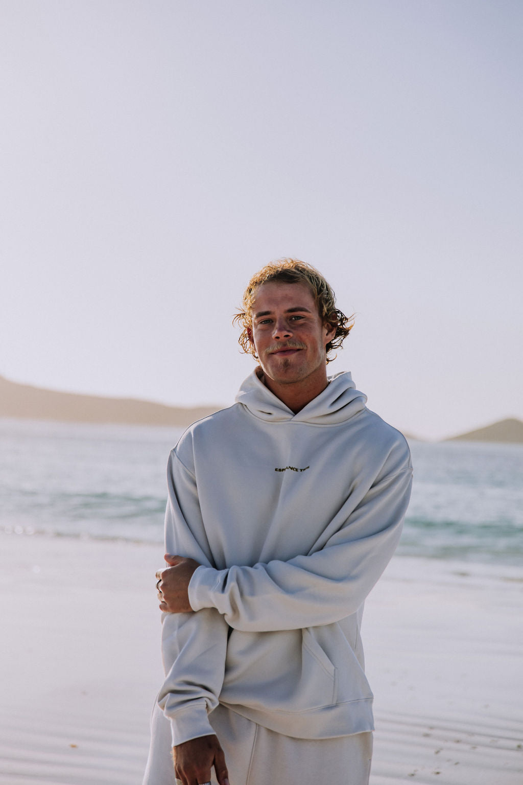 Lucky Bay Hood - Bone
