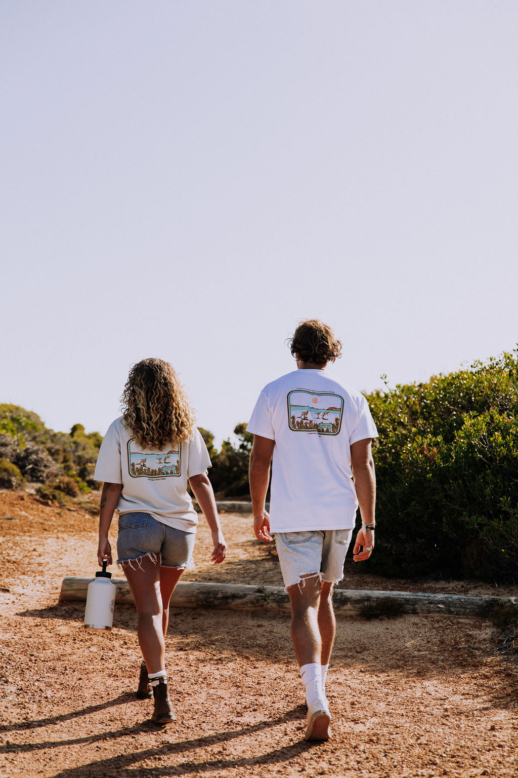 Lucky Bay Tee - White
