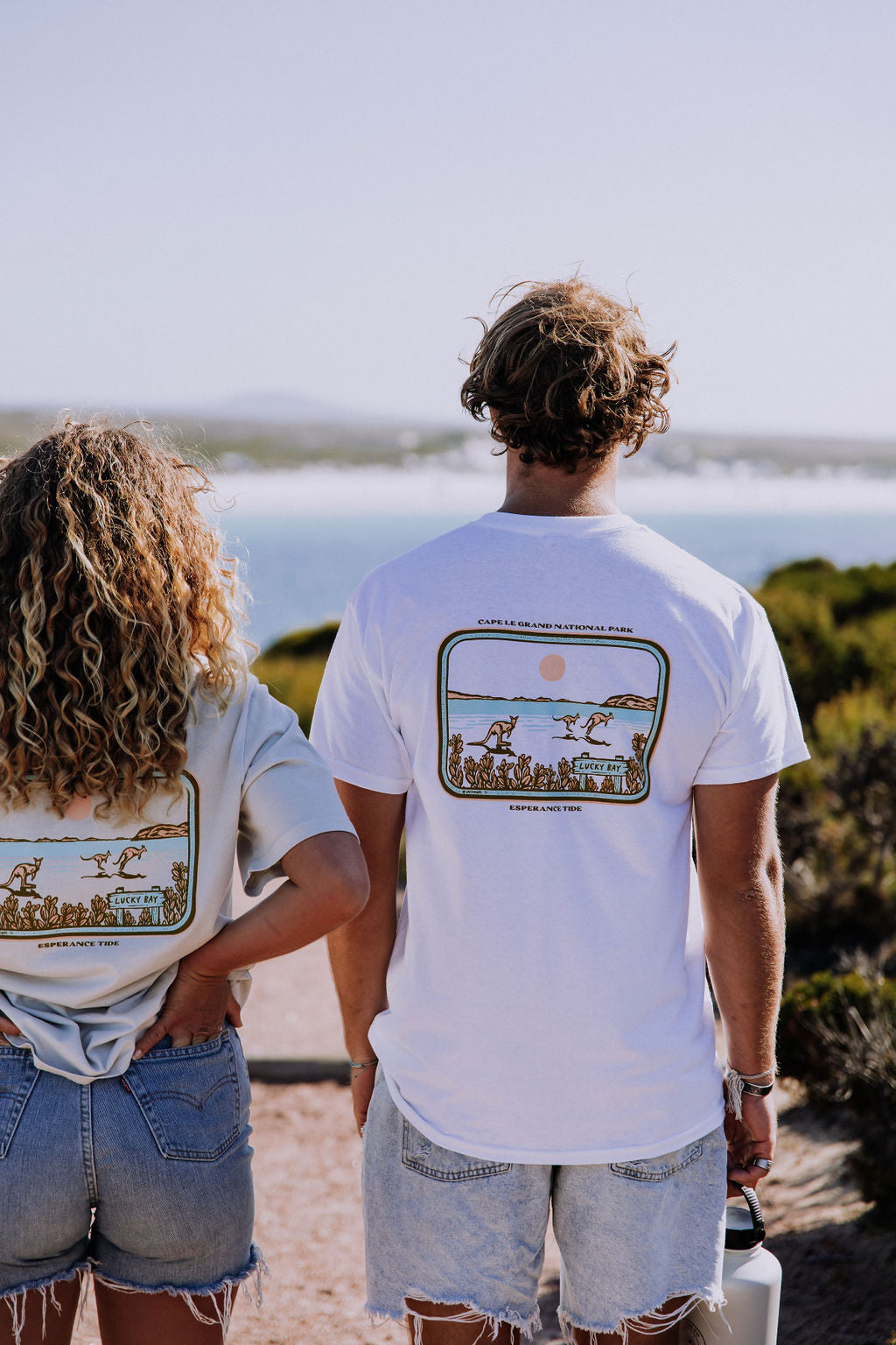 Lucky Bay Tee - White