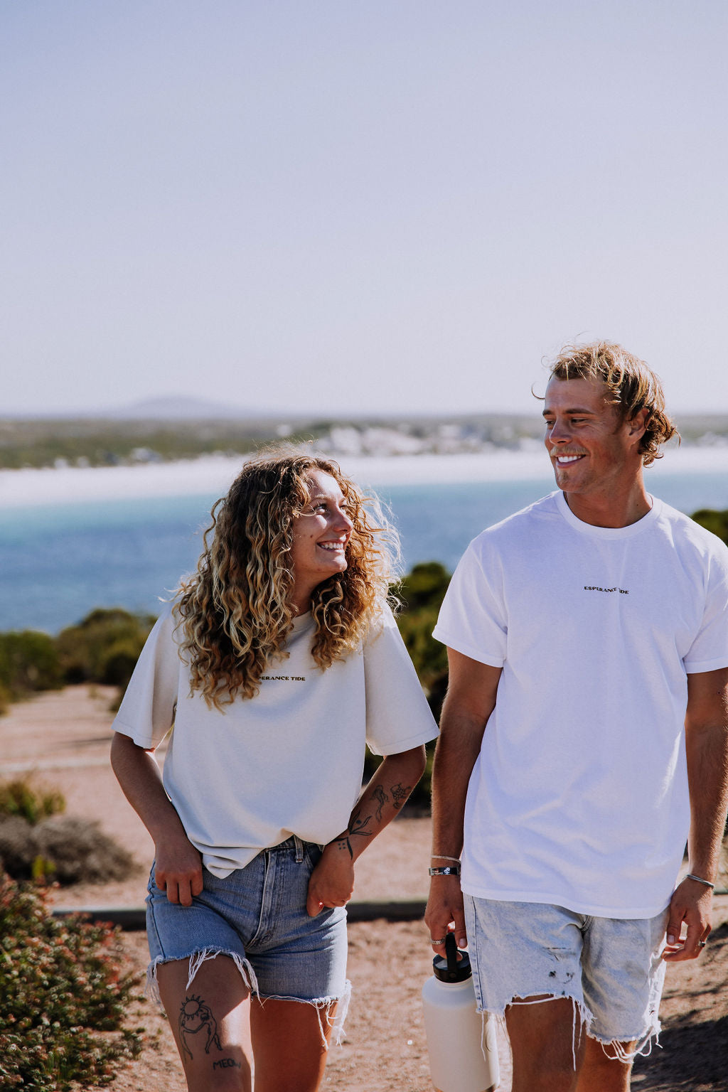 Lucky Bay Tee - White
