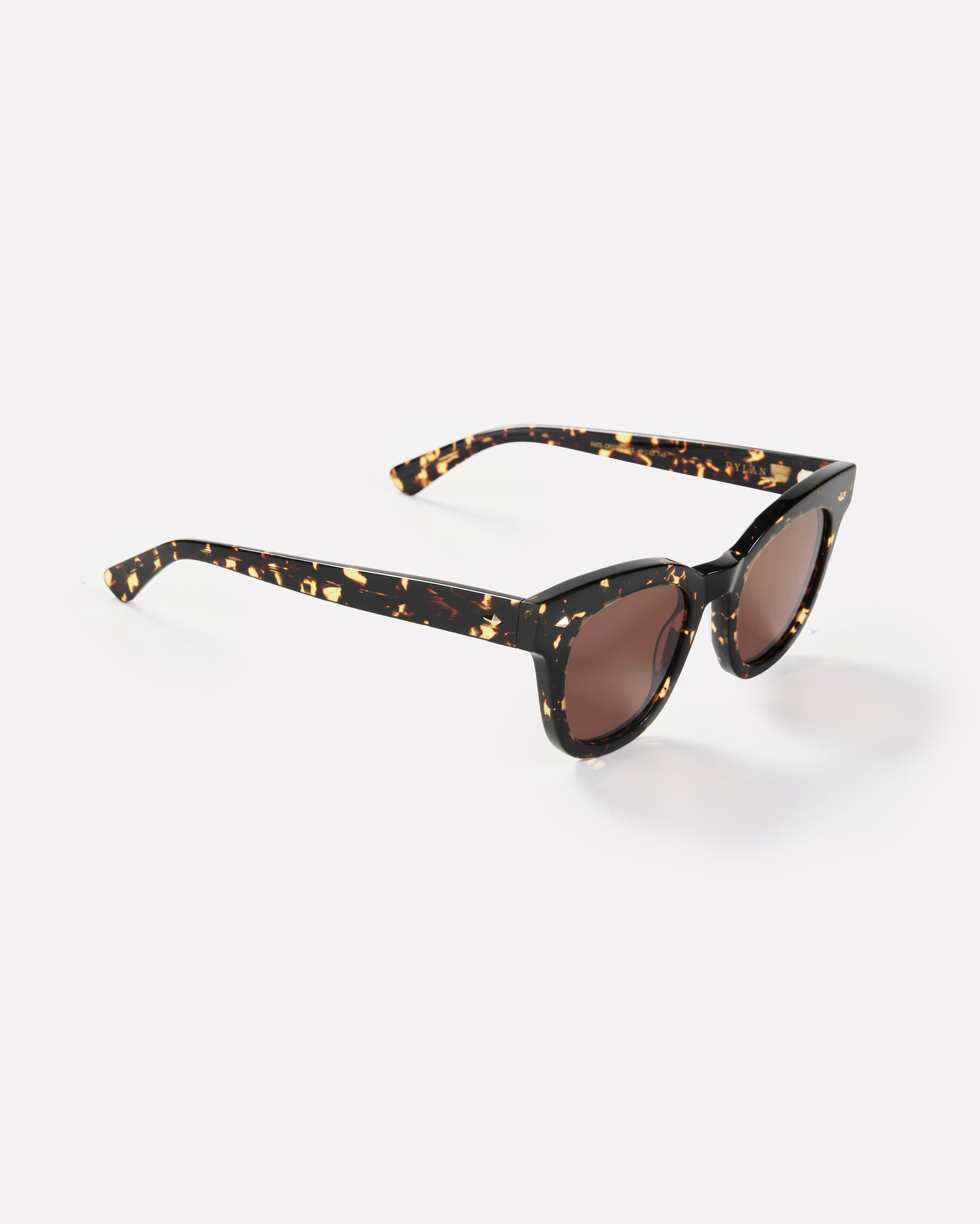 Dylan - Crystal Dark Tortoise Polished / Bronze