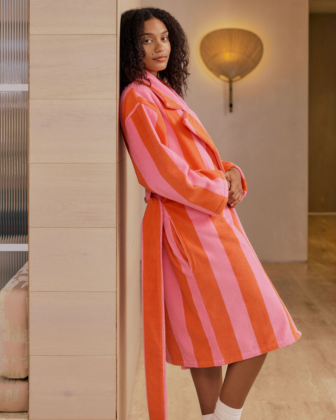 Robe - Sherbet Stripes