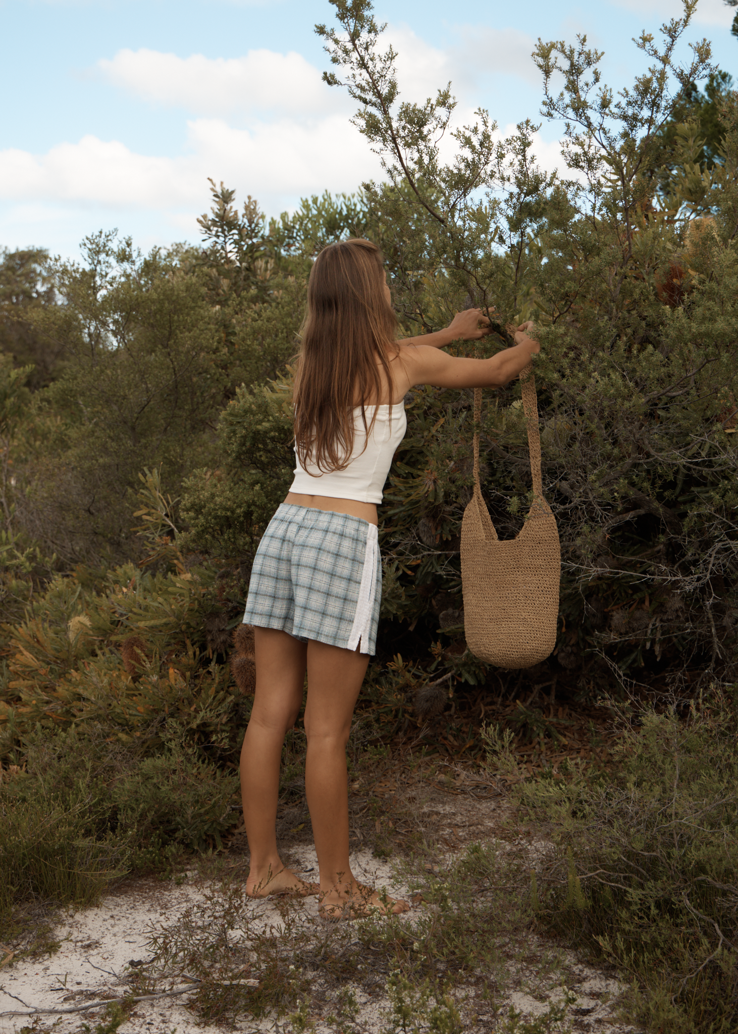 Lagoon - Seersucker Short - Overcast Check