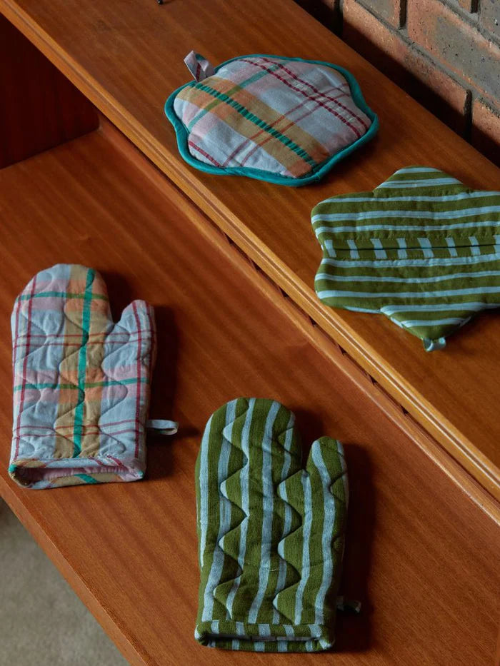 Strokes Oven Mitt - Guacamole