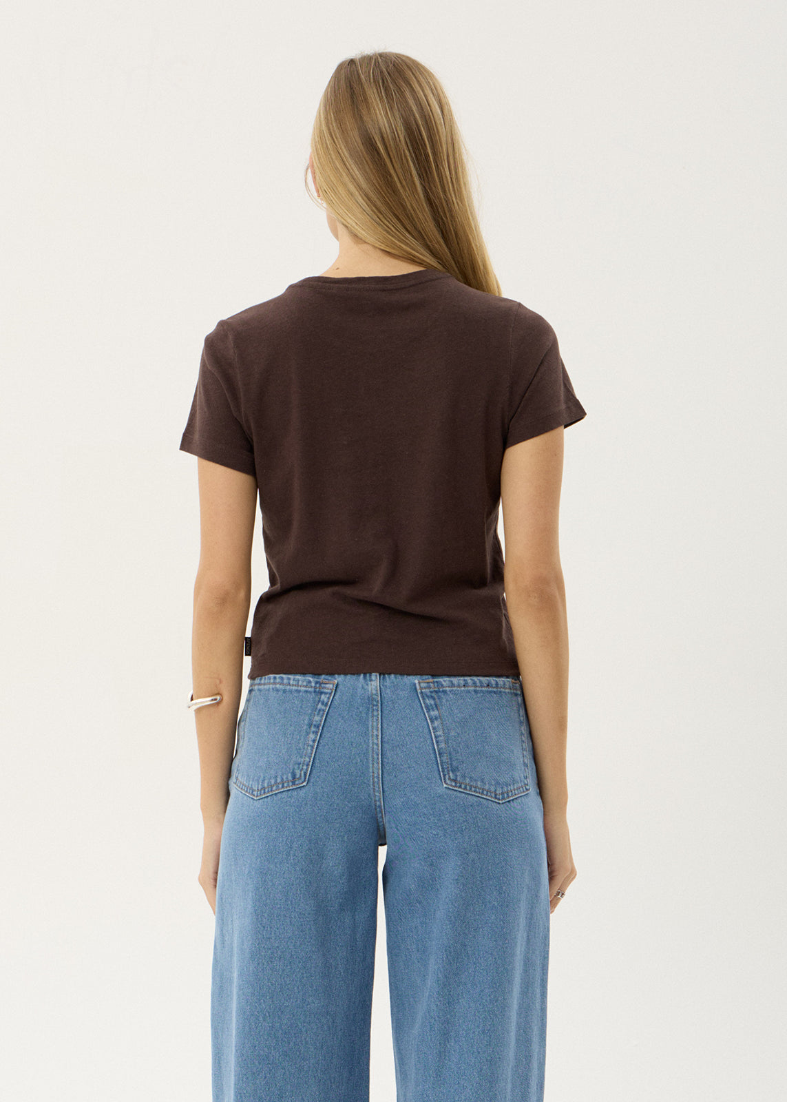 Carmen Baby Tee - Coffee