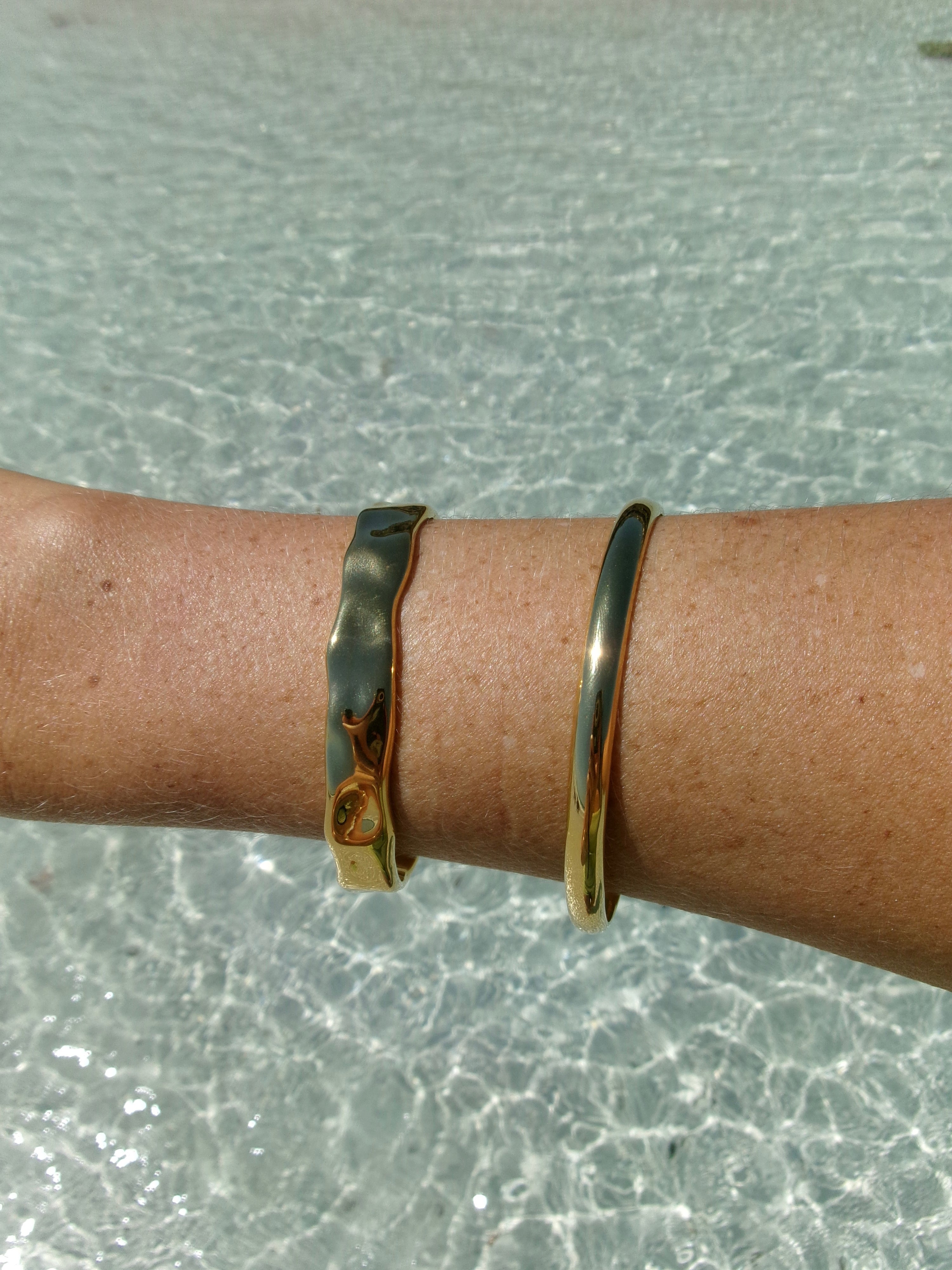 Solei Bangle - Gold