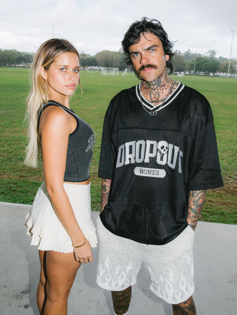 College Dropout Jersey - Mesh Black