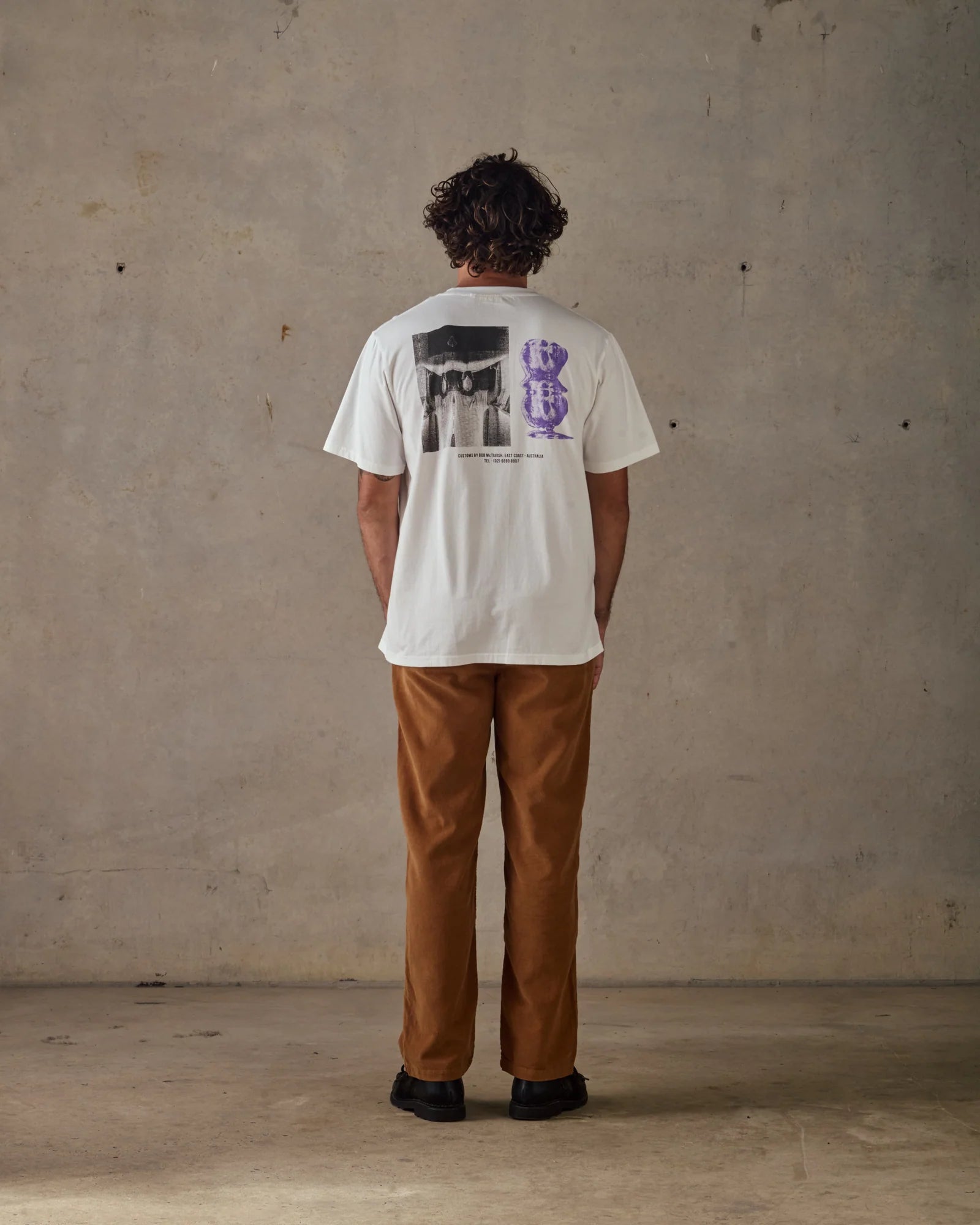 Warped Tee - White