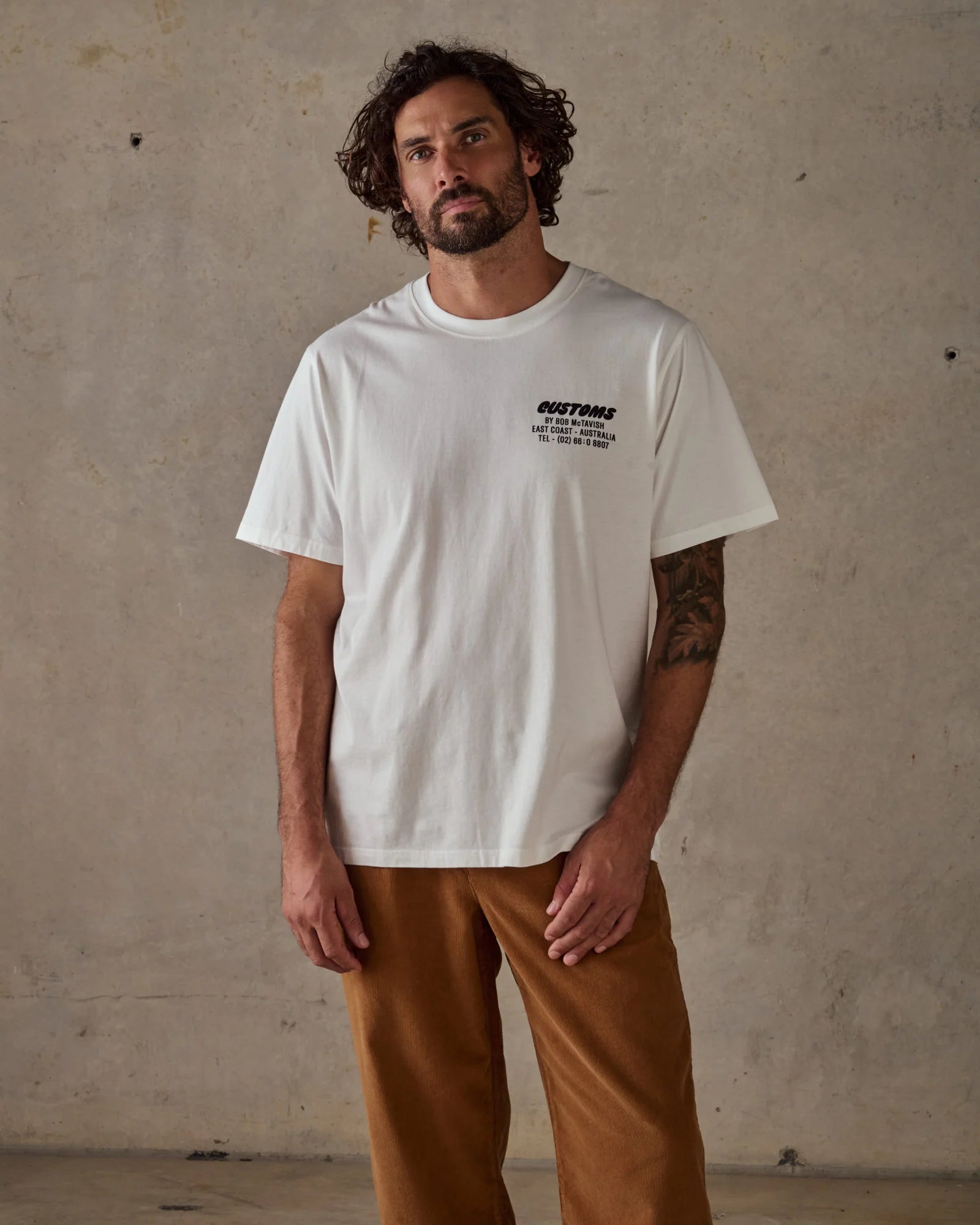 Warped Tee - White