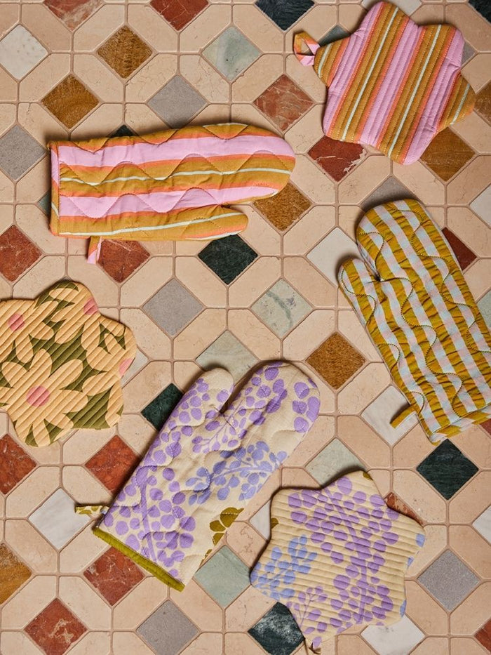 Sunrise Stripe Oven Mitt