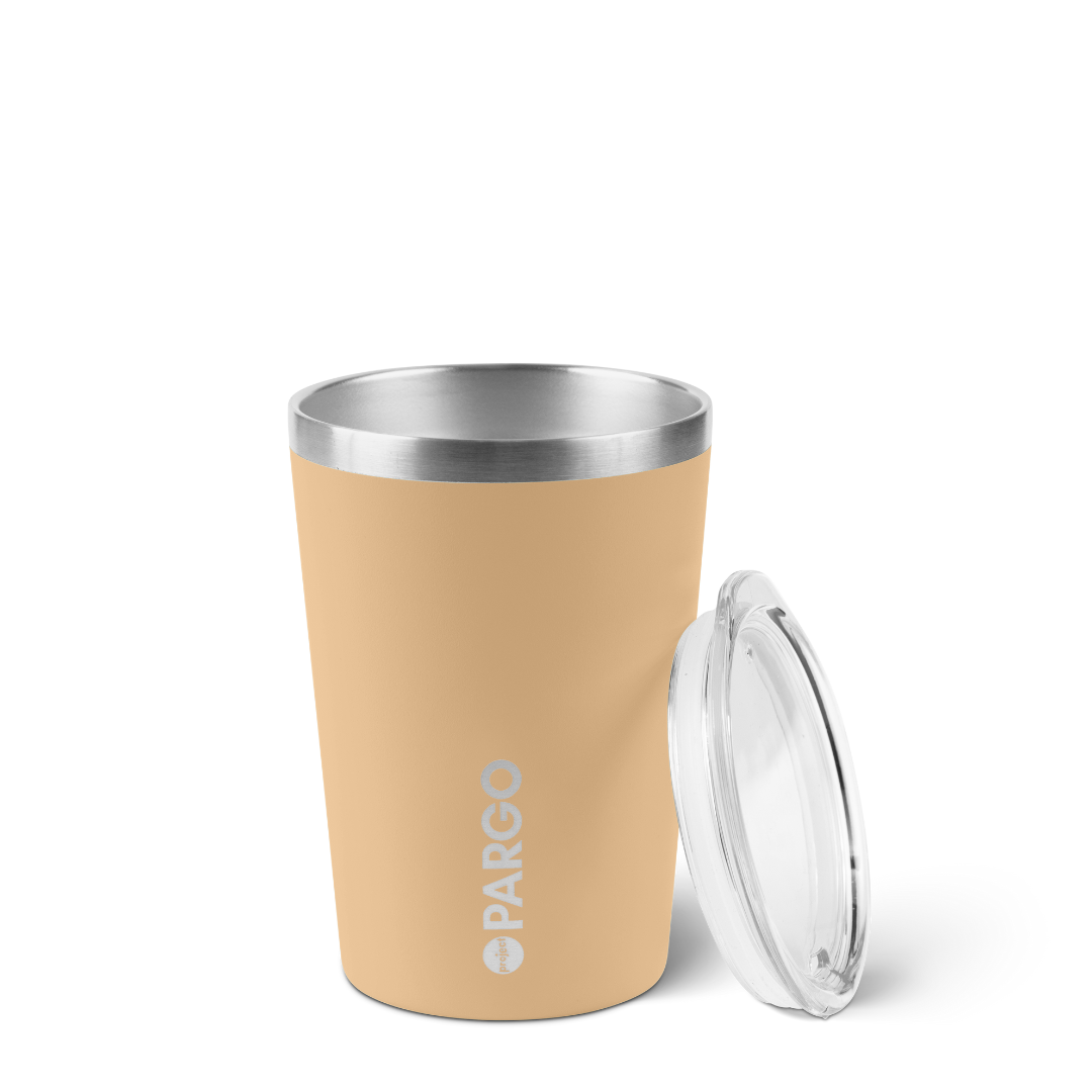 Tide & Co X Project Pargo Insulated Coffee Cup 12oz - Desert Sand