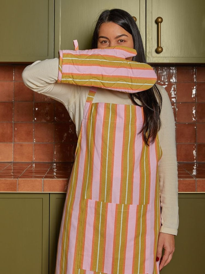 Sunrise Stripe Oven Mitt