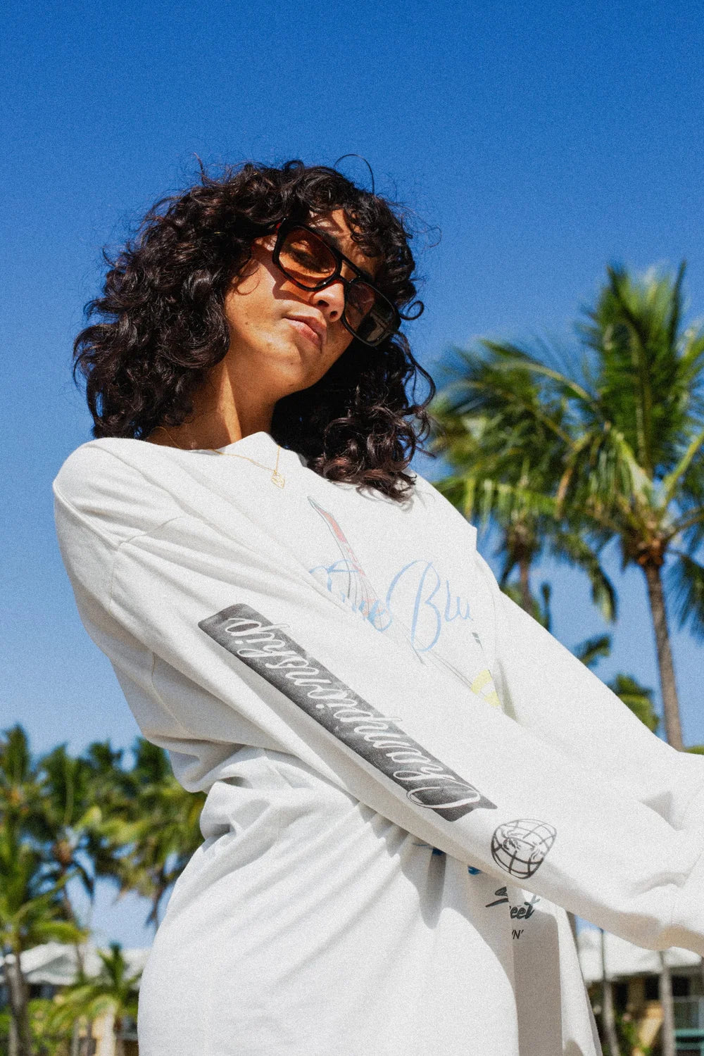 True Blue Long Sleeve Shirt - Salt