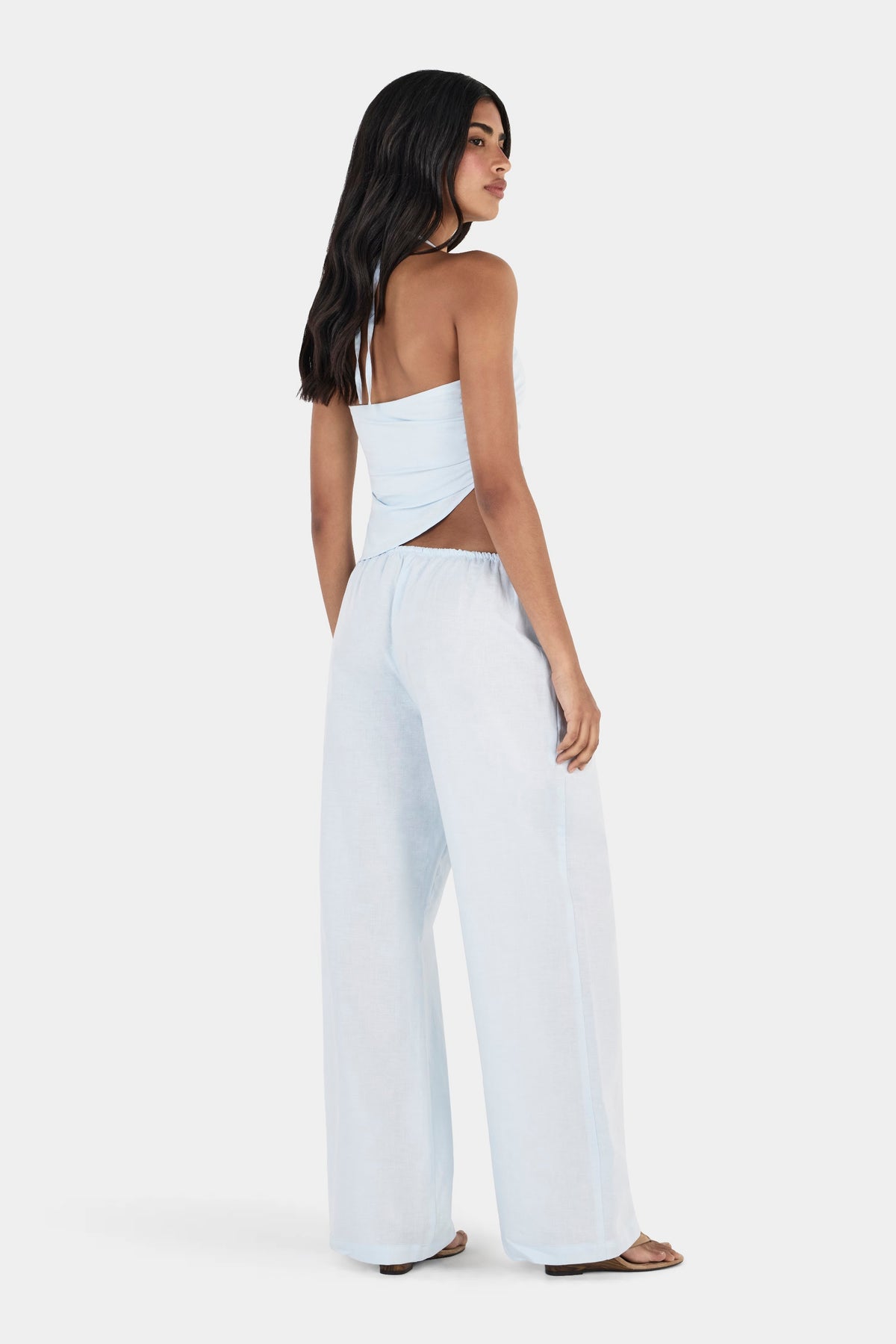 Bronte Pant - Cornflower Blue