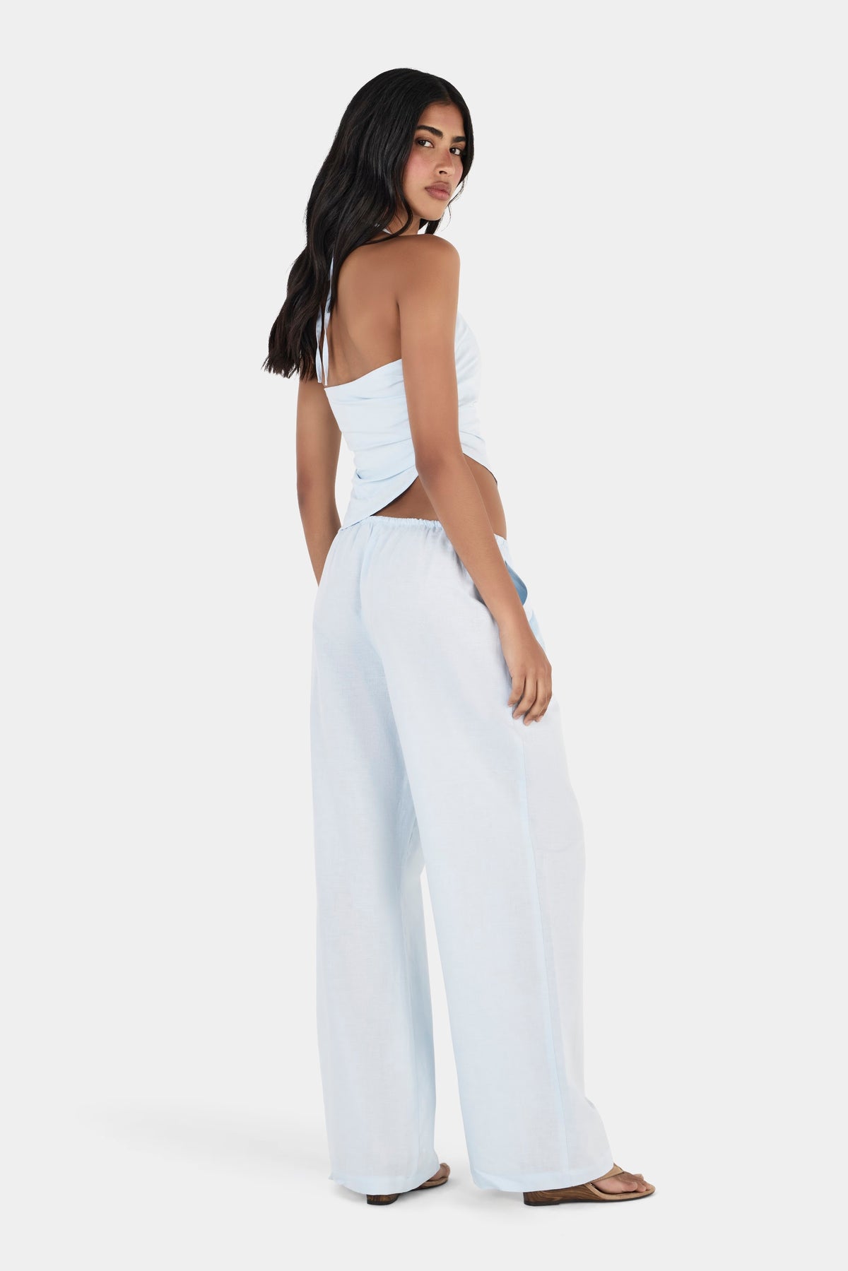 Bronte Pant - Cornflower Blue