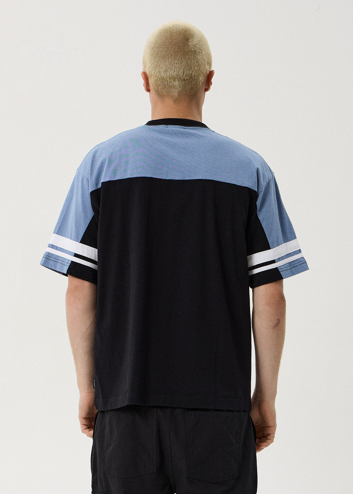 Origin Boxy Vintage Tee - Black / Blue