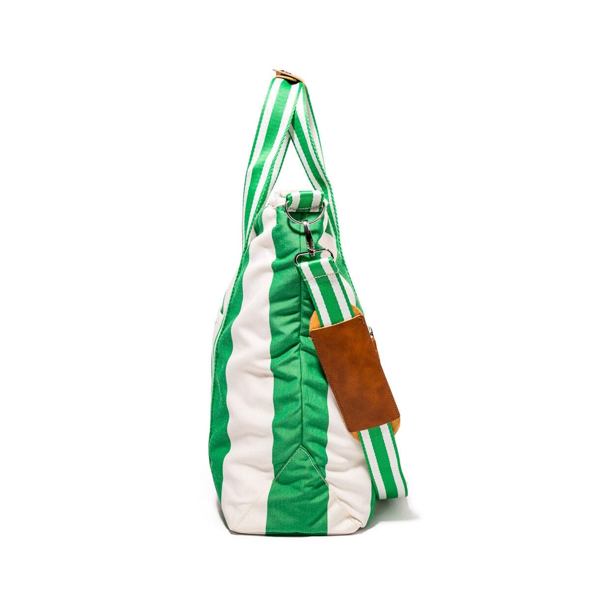 The Cooler Tote Bag - Crew Canyon Green Stripe