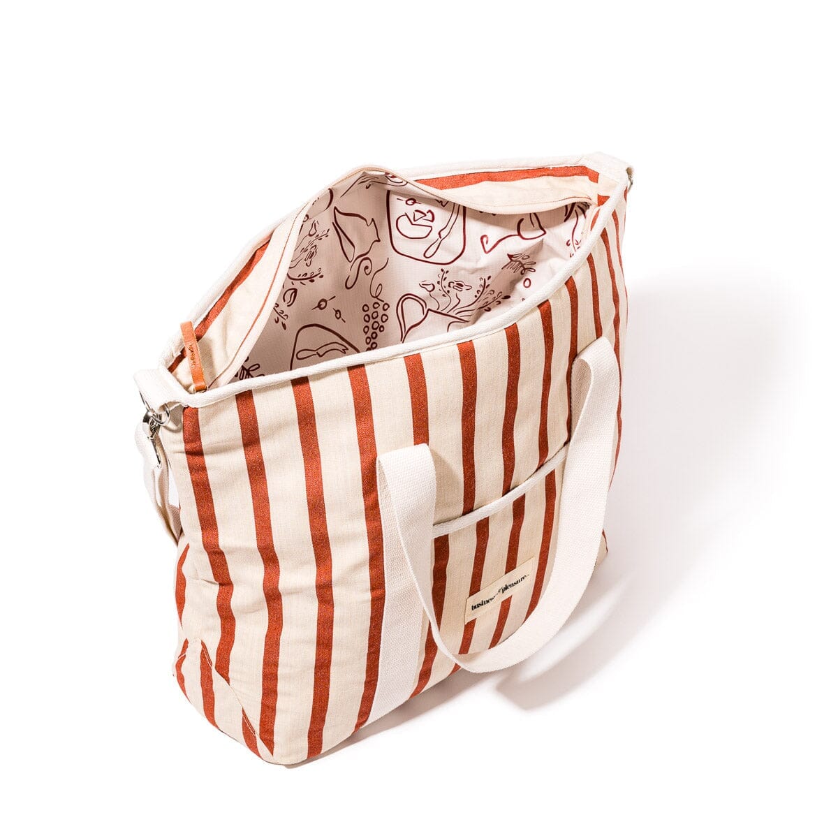 The Cooler Tote Bag - Monaco Le Sirenuse Stripe
