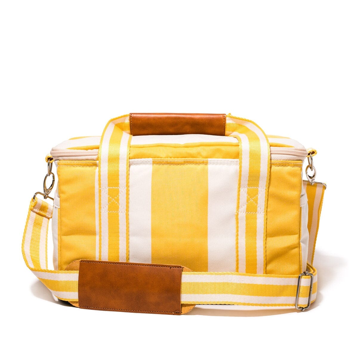 The Premium Cooler Bag - Crew Mimosa Yellow Stripe