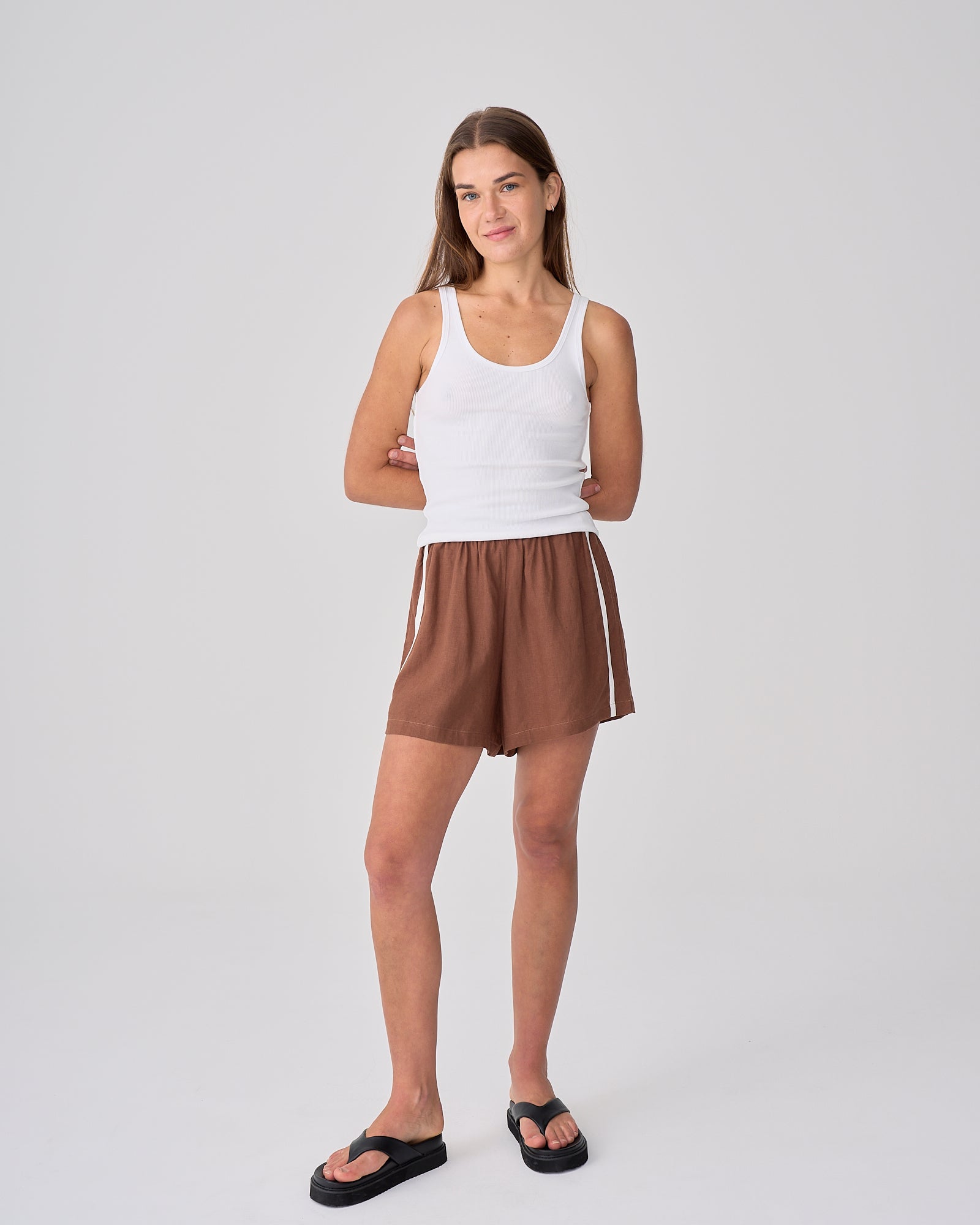 Racer Short - Chocolate
