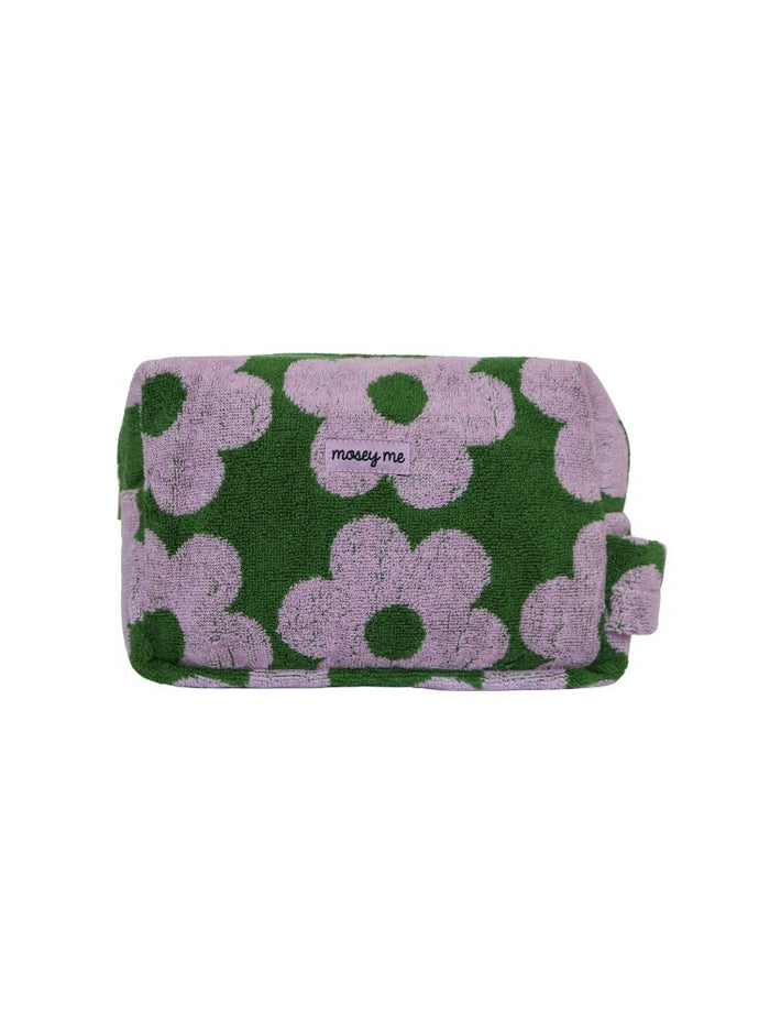 Flowerbed Terry Toiletry Bag