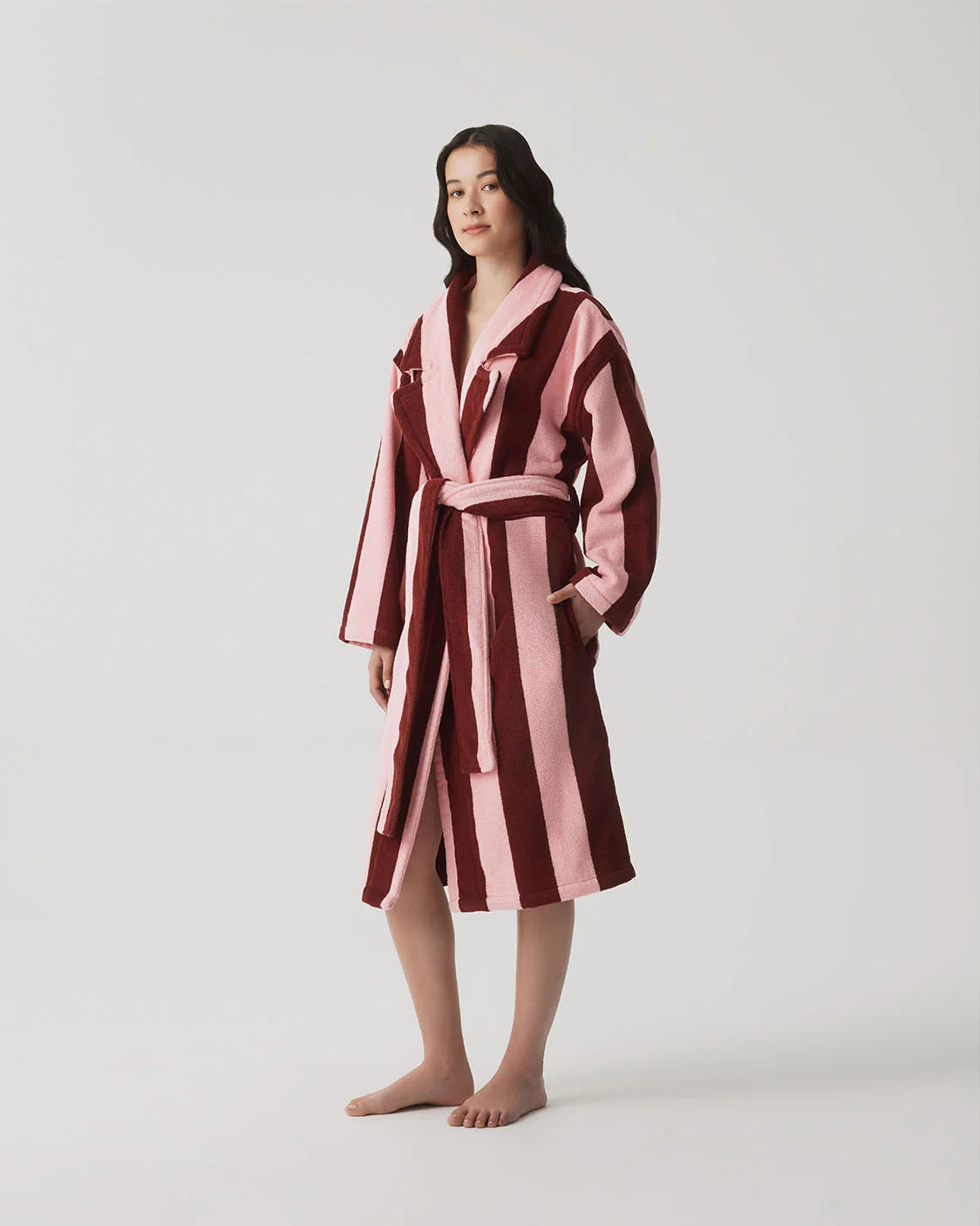 Robe - Rocky Road Stripes
