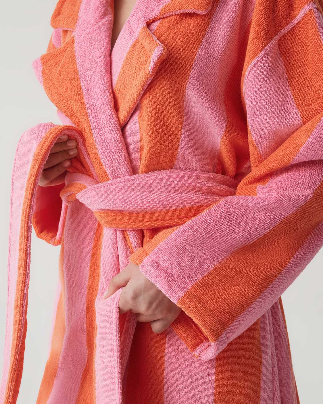 Robe - Sherbet Stripes