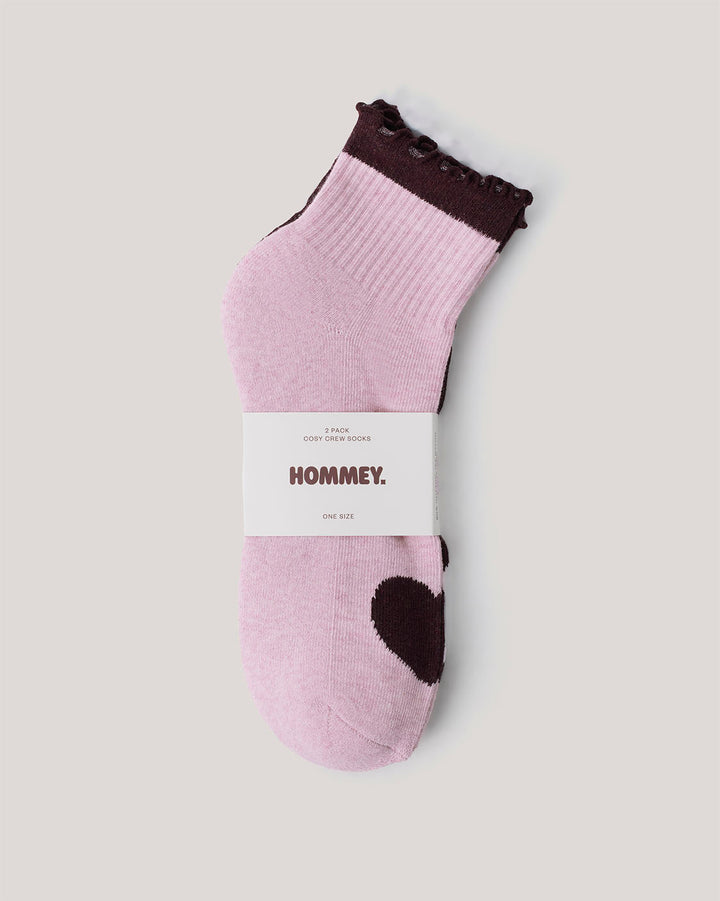 Socks 2 Pack - Peony