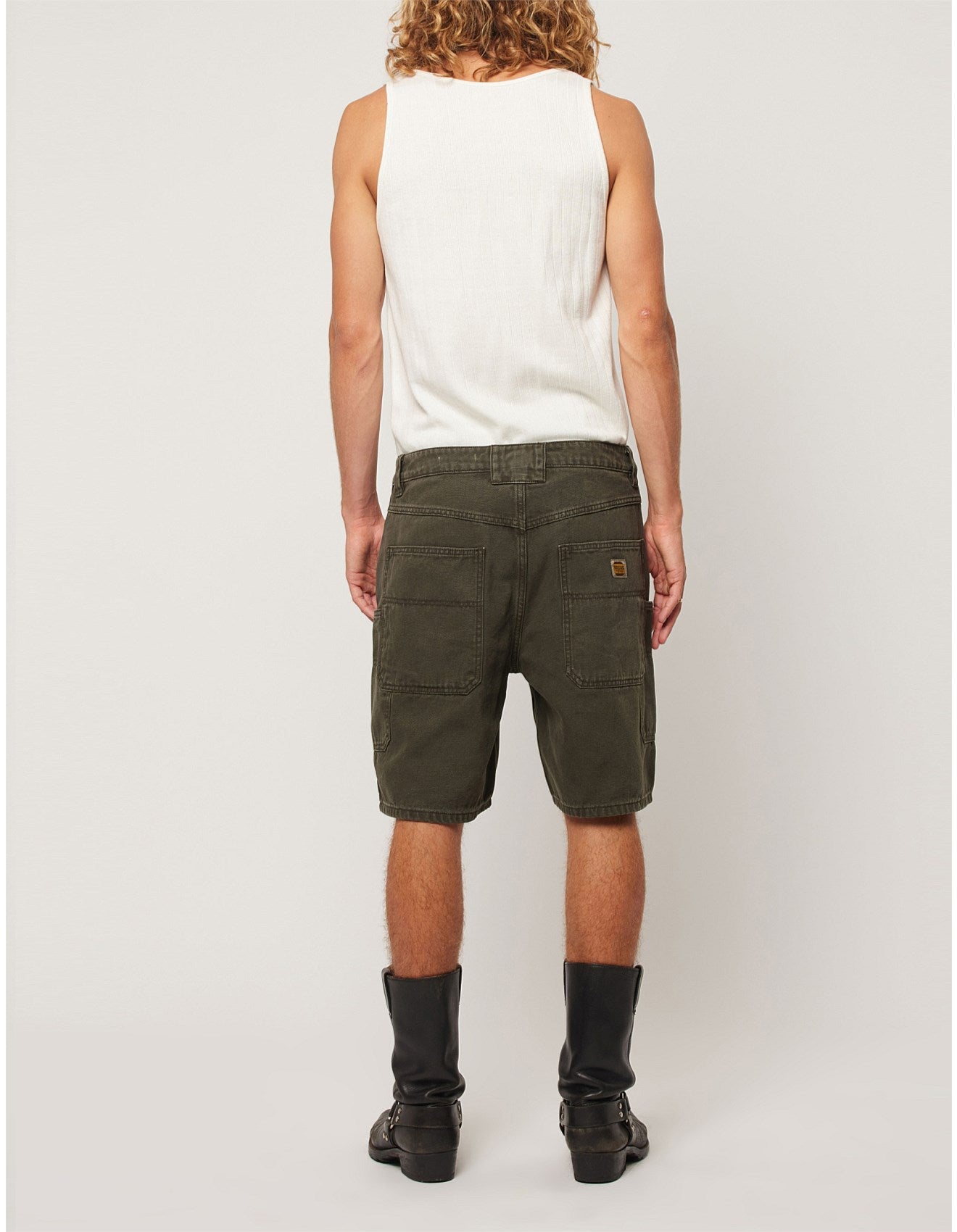 Big Electric Short Canvas - Dark Eucalypt