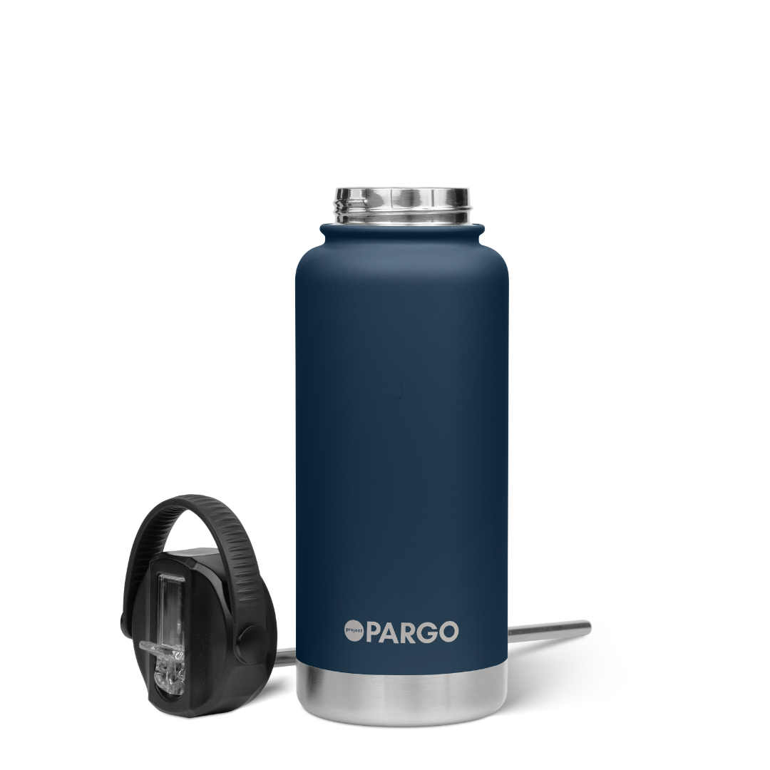 Tide & Co X Project Pargo Insulated Sports Bottle 950mL - Deep Sea Navy
