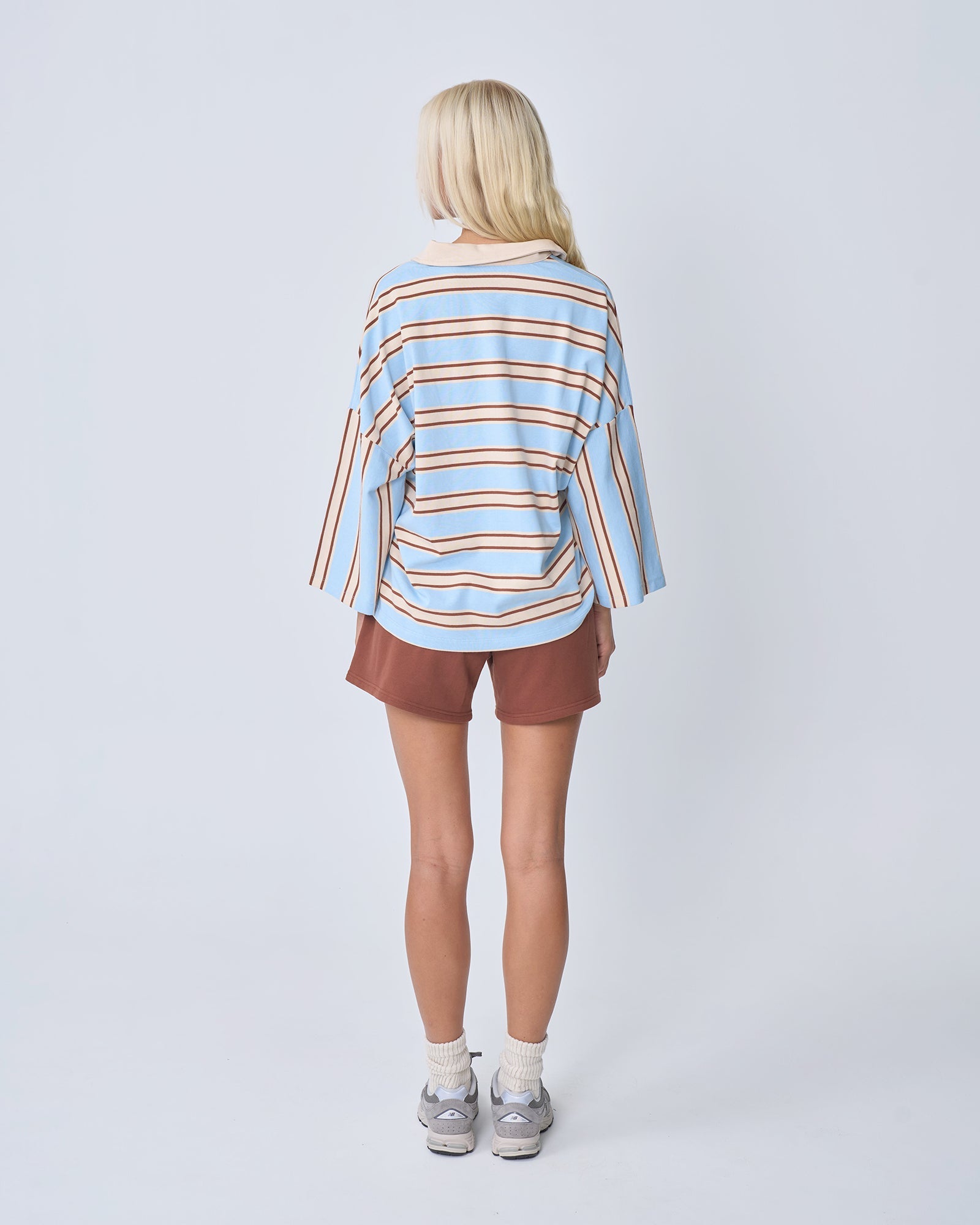 Oversized Polo - Ocean