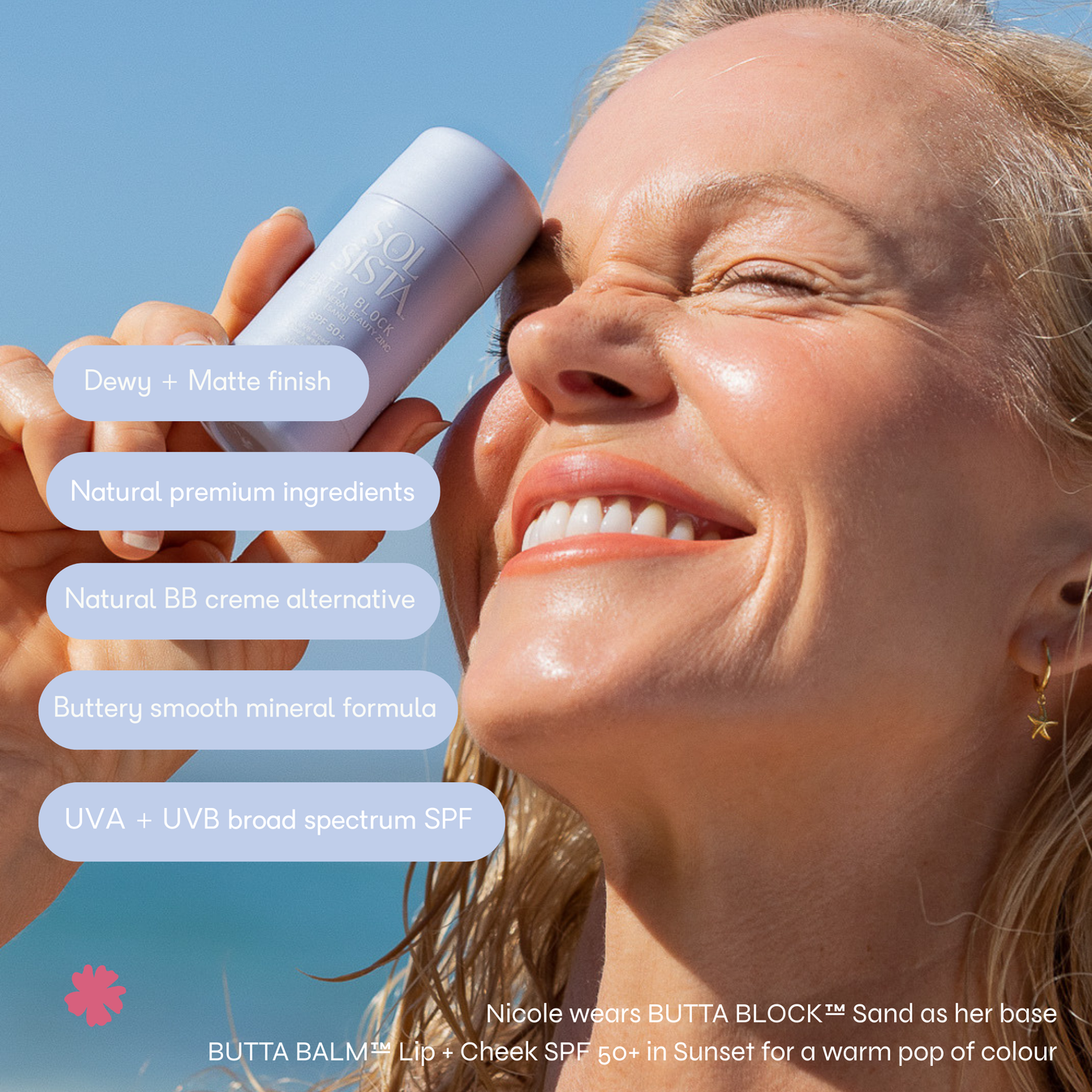 BUTTA BLOCK™ Tinted Mineral SPF 50+