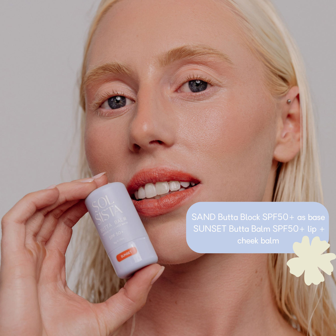BUTTA BALM™ Mineral Lip & Cheek Balm SPF 50+