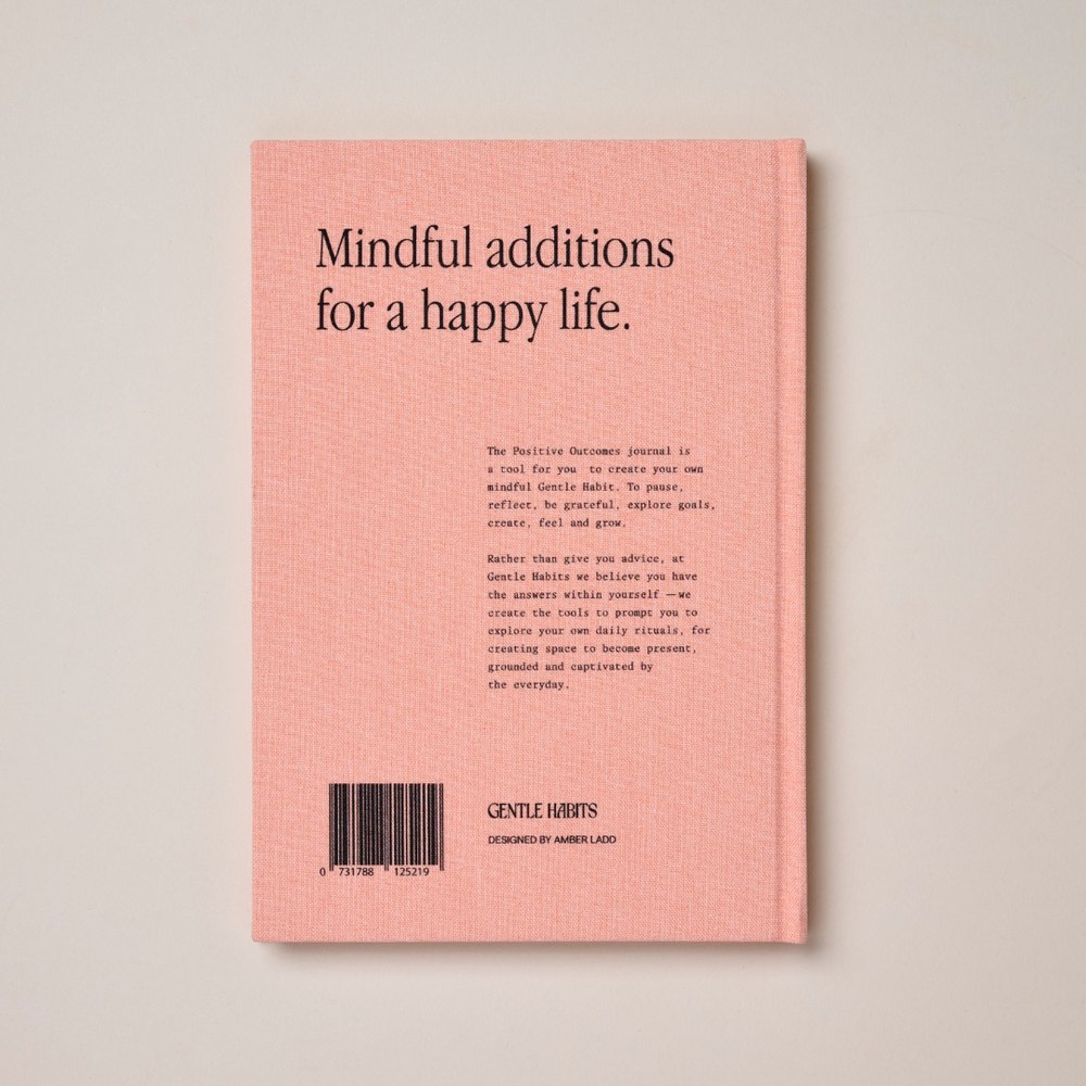 Positive Outcomes Journal - Peach