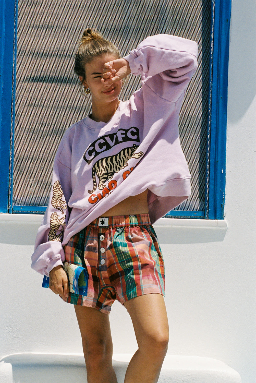 CCVFC Tiger Sweater - Pink