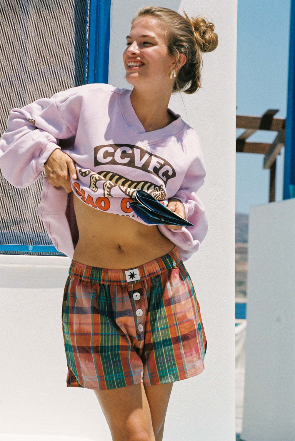 Binnie Check Boxer Shorts