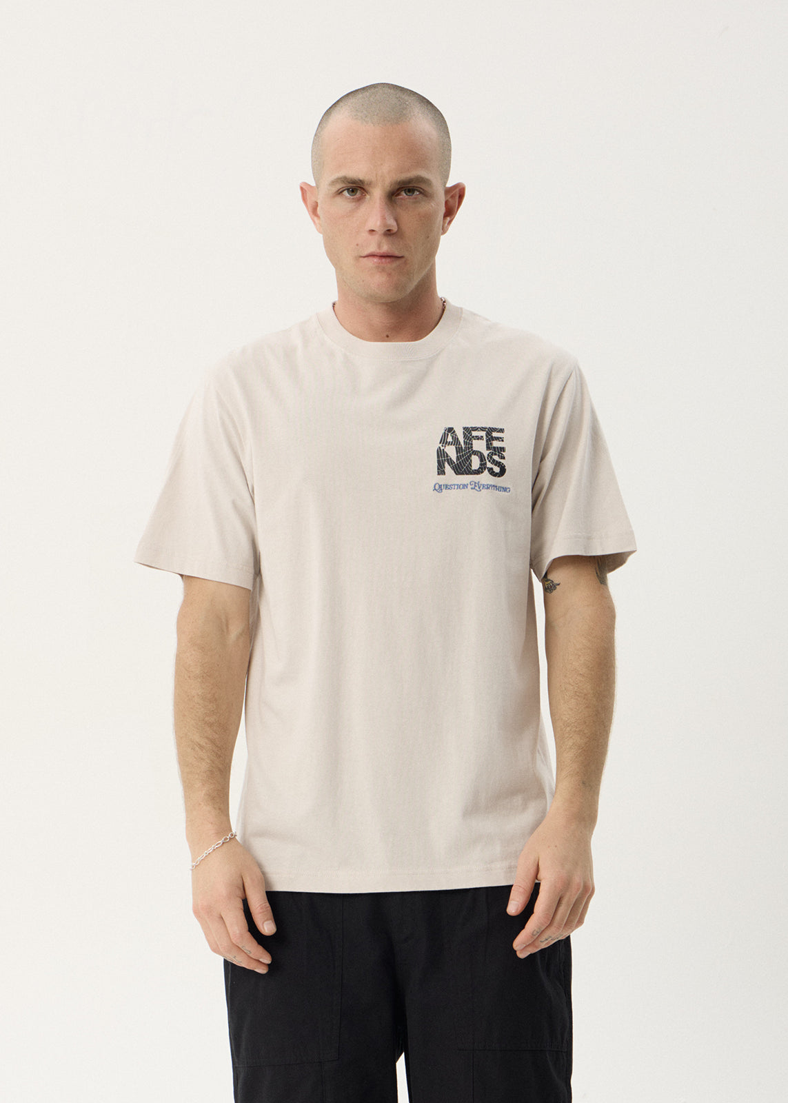 Funnel Retro Tee - Moonbeam