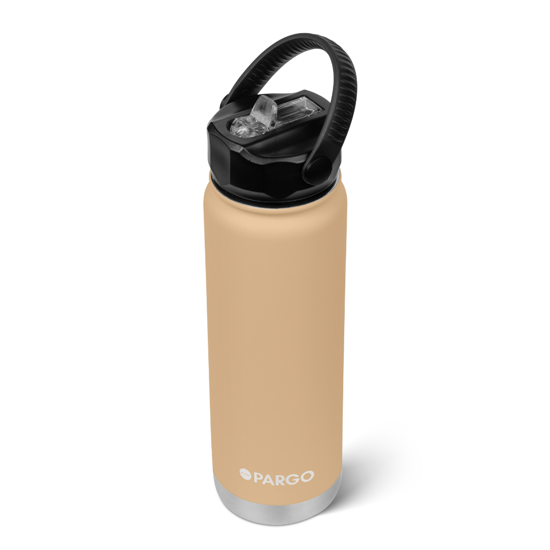 Tide & Co X Project Pargo Insulated Sports Bottle 750mL - Desert Sand