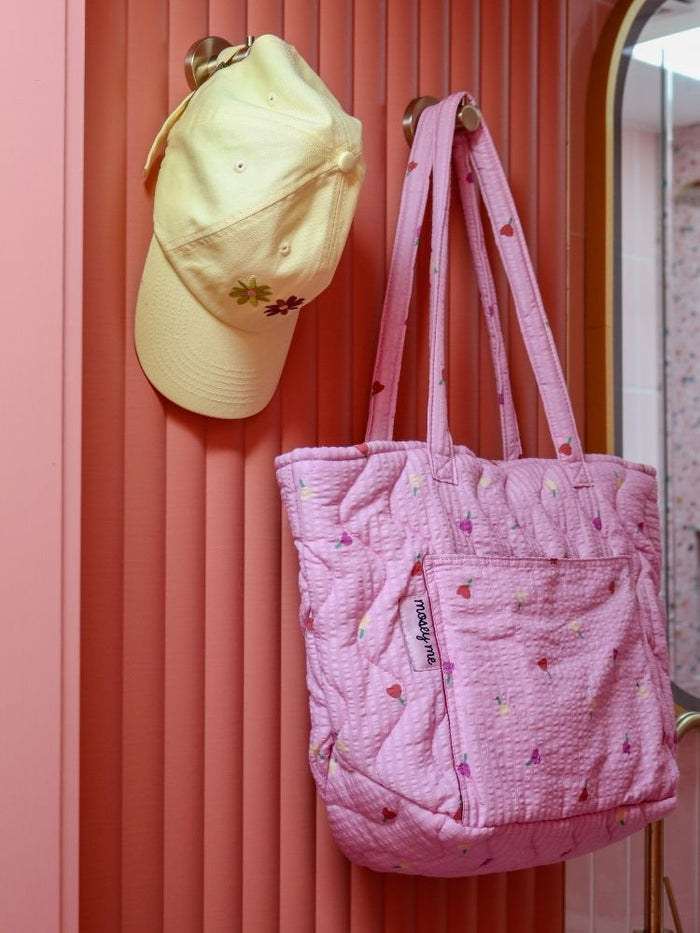 Forget Me Not Quilted Bag - Peony