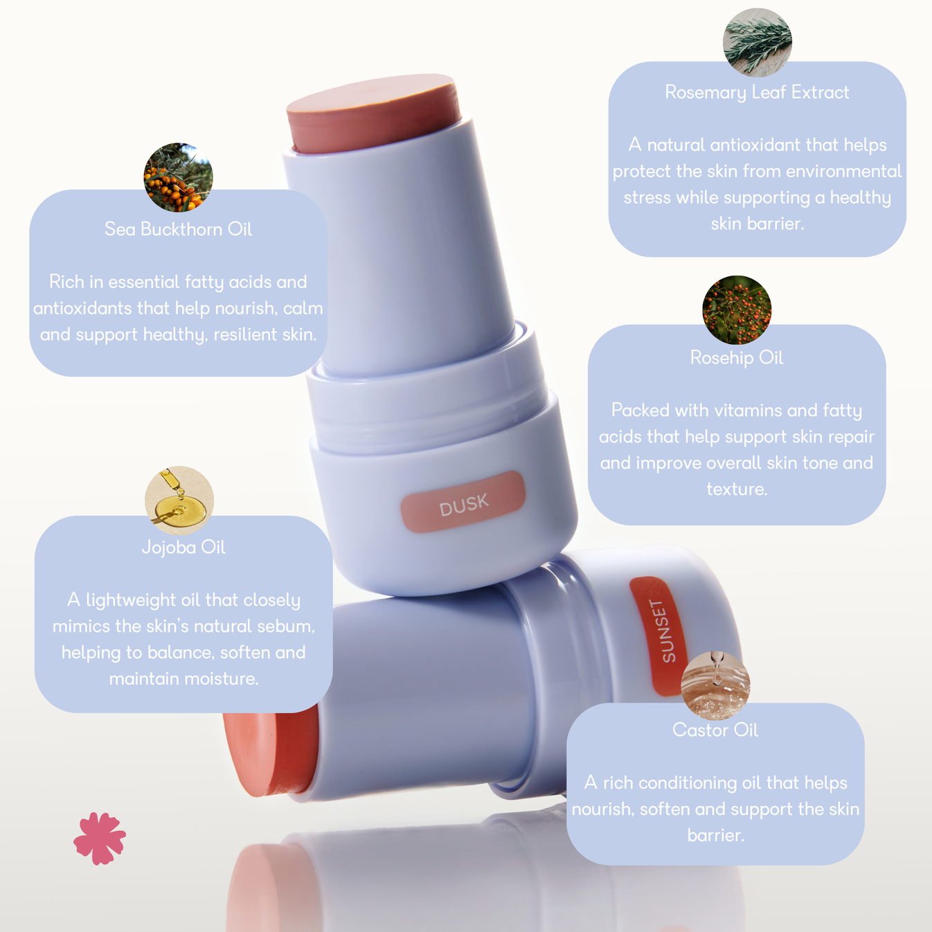 BUTTA BALM™ Mineral Lip & Cheek Balm SPF 50+