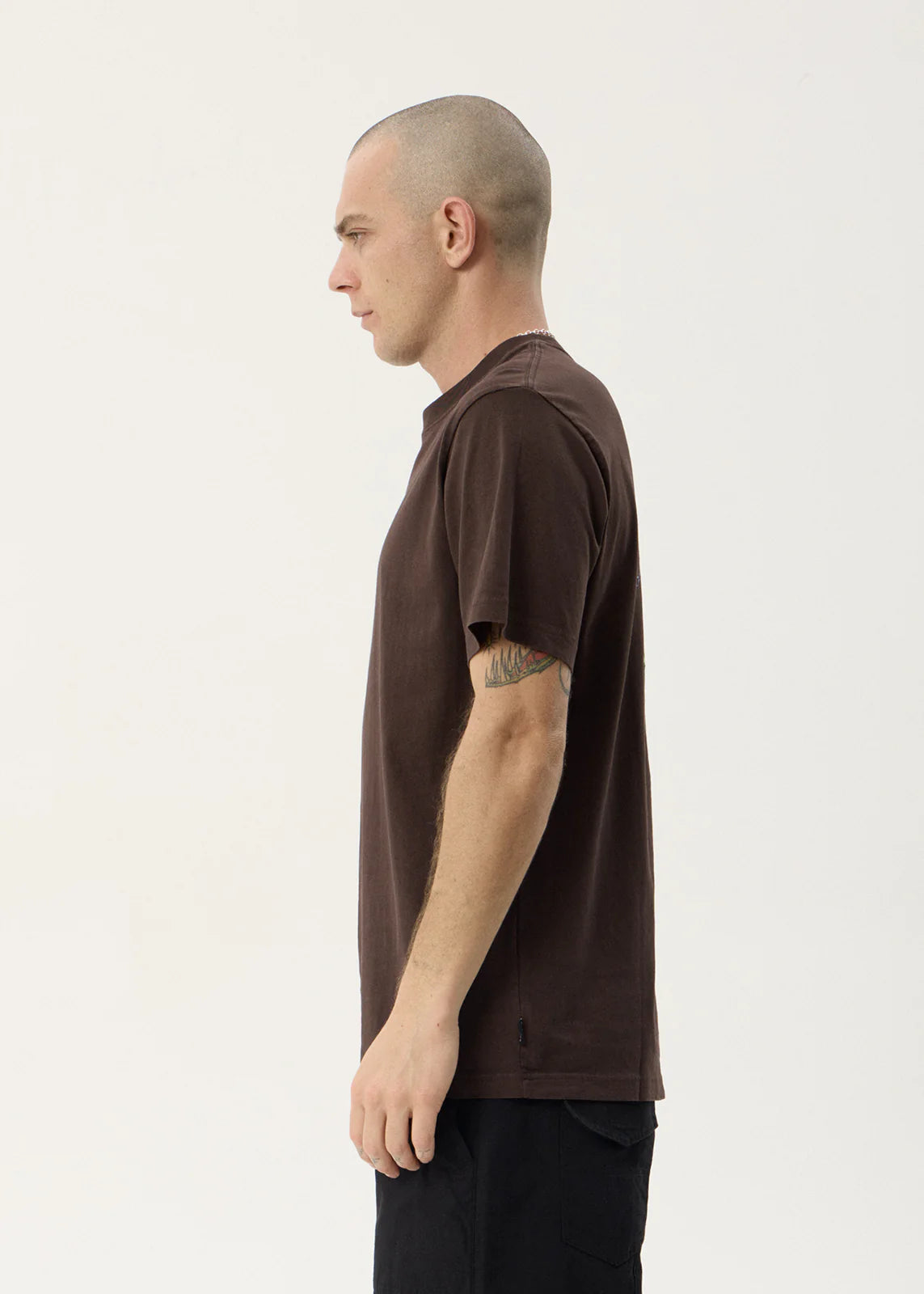Funnel Retro Tee - Washed Coffee