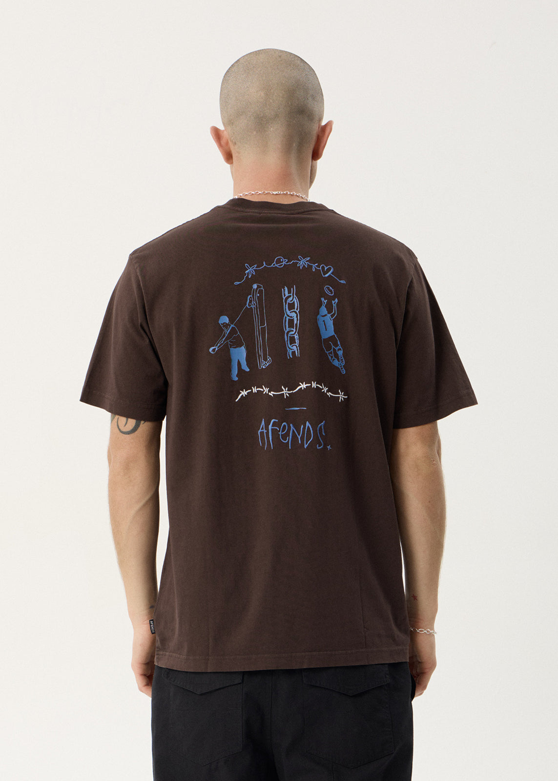 Activities Retro Tee - Washed Coffee