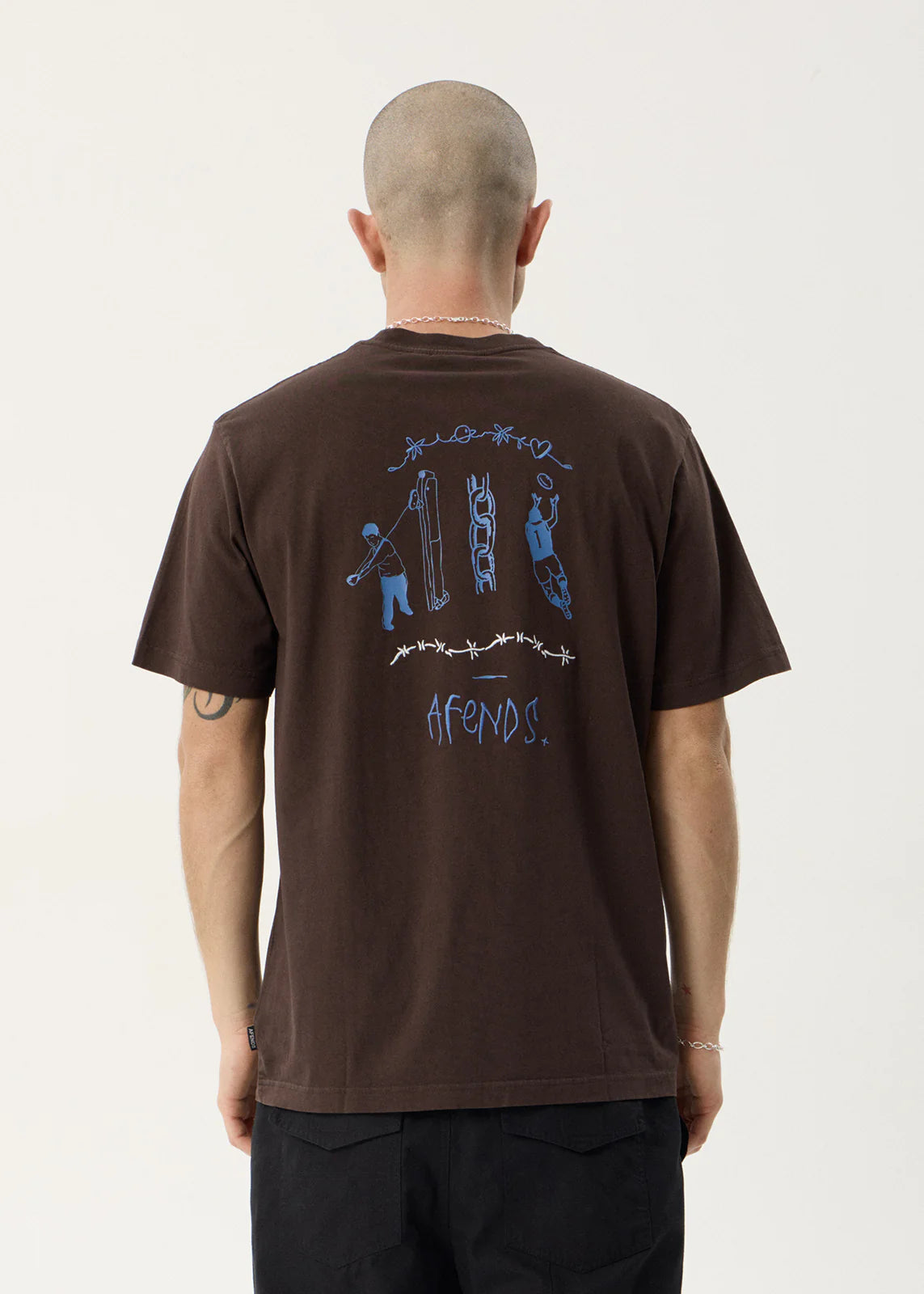 Funnel Retro Tee - Washed Coffee