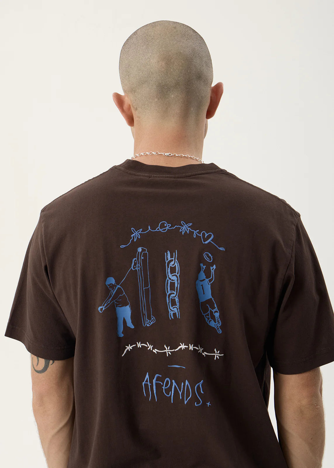 Funnel Retro Tee - Washed Coffee