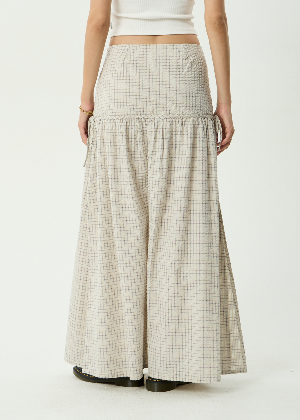 Nadia Maxi Skirt - Reverb Moonbeam Check