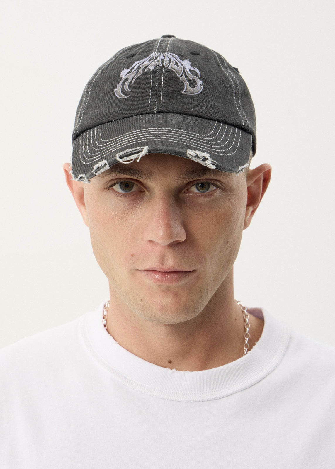 Scorpius Six Panel Cap - Stone Black