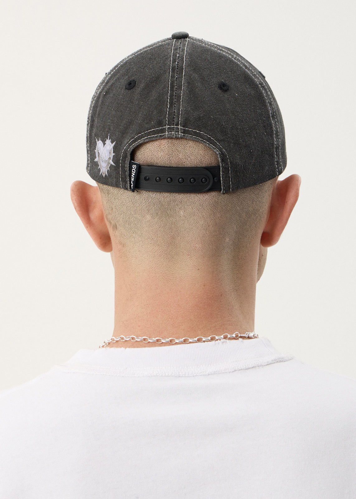 Scorpius Six Panel Cap - Stone Black
