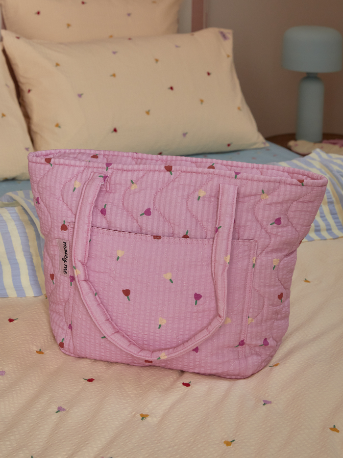 Forget Me Not Quilted Bag - Peony